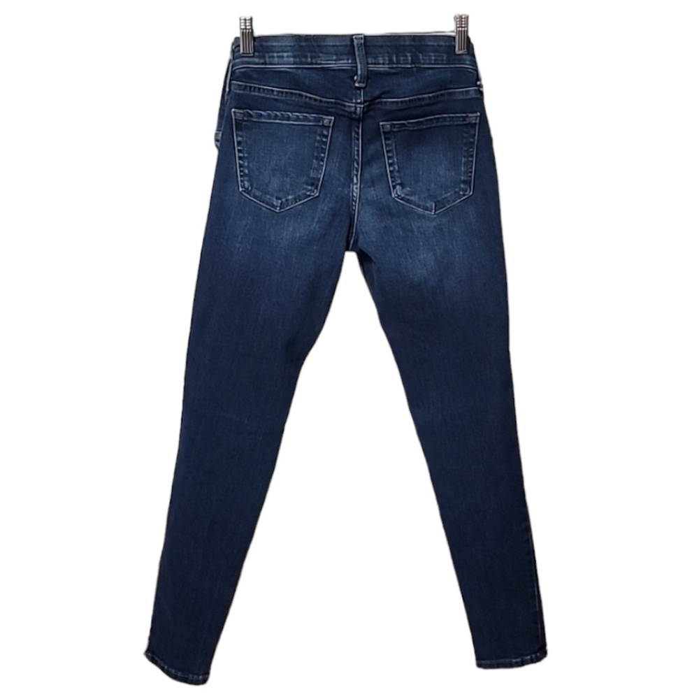INGRID & ISABEL Maternity Skinny Jeans 4 27 Dark Wash Under Belly Stretch Denim - Picture 4 of 14